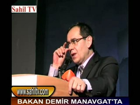 BAYINDIRLIK VE İSKAN BAKANI MUSTAFA DEMİR MANAVGAT'TA