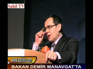 BAYINDIRLIK VE İSKAN BAKANI MUSTAFA DEMİR MANAVGAT'TA