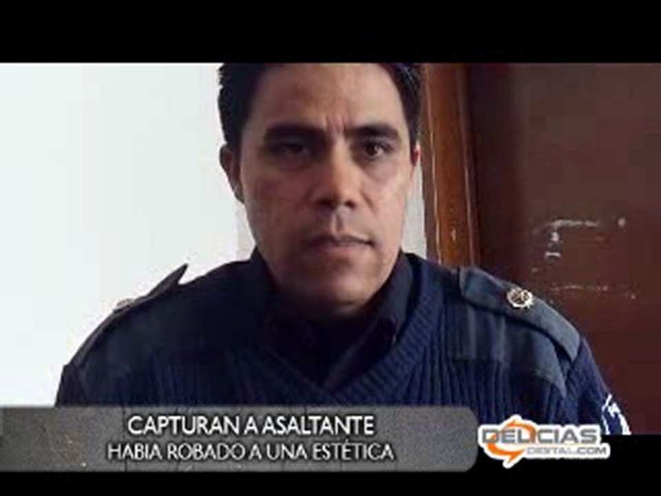 CAPTURAN A LADRON QUE ROBO A UNA ESTÉTICA