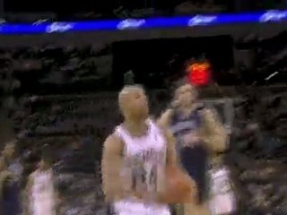 George Hill gets the steal, flips the ball over his head to