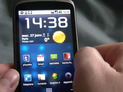 Test Google Nexus One sous Android - Part 2/3