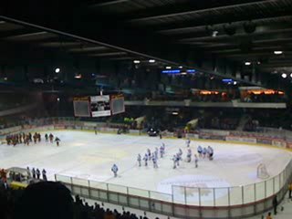 Fin du match Genève Servette HC vs Zurich