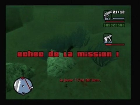 le bug de la loose sur gta san andreas
