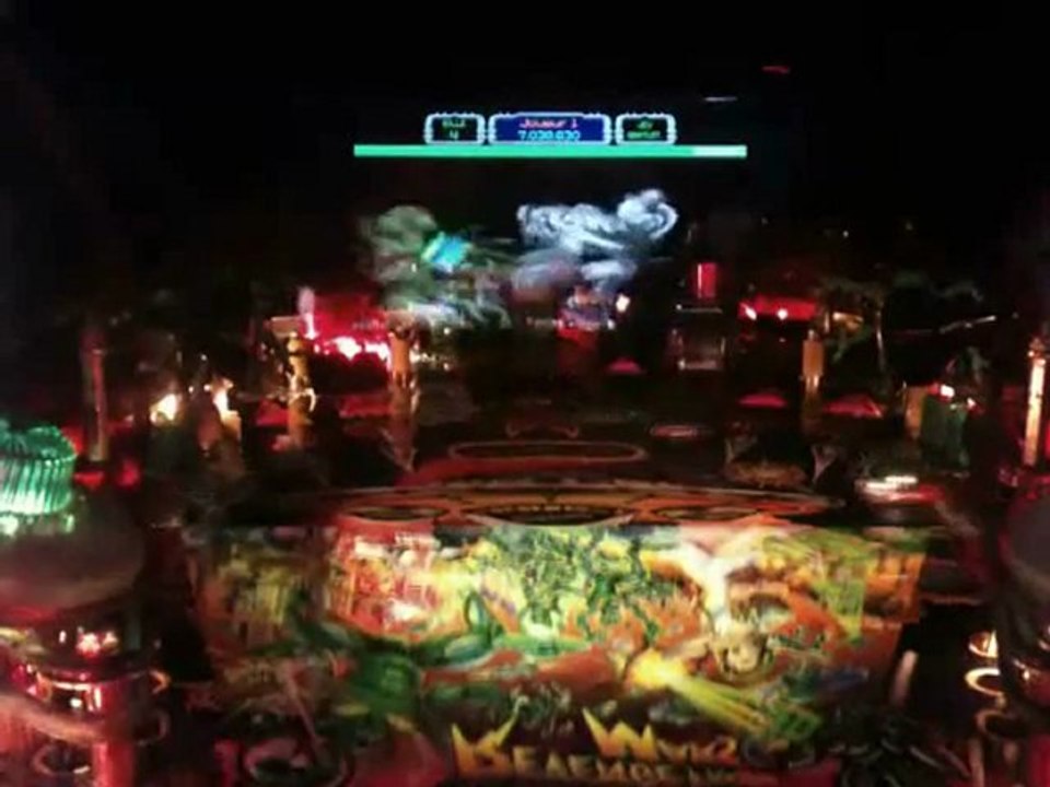 FLIPPER PINBALL 2000 REVENGE FROM MARS AVEC SYSTEME NUCORE