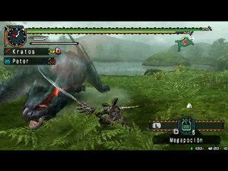 Nargacuga Nekoth with long sword MHFU/MHP2G