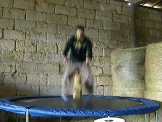 Porcherie Park trampoline BMX