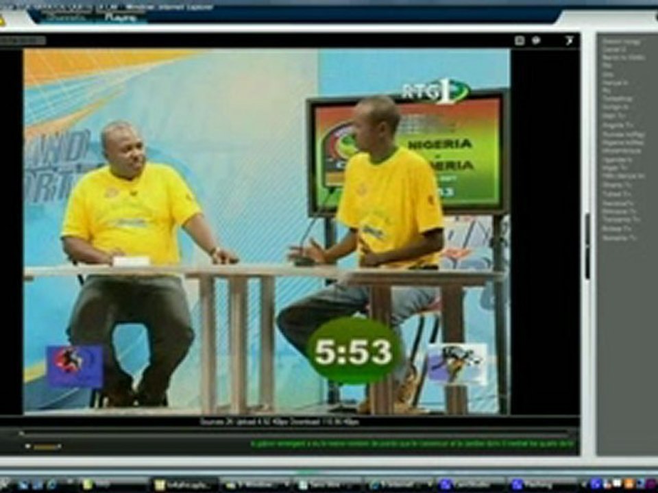 Emission "Grand Sport" 30/01/10 (part1)