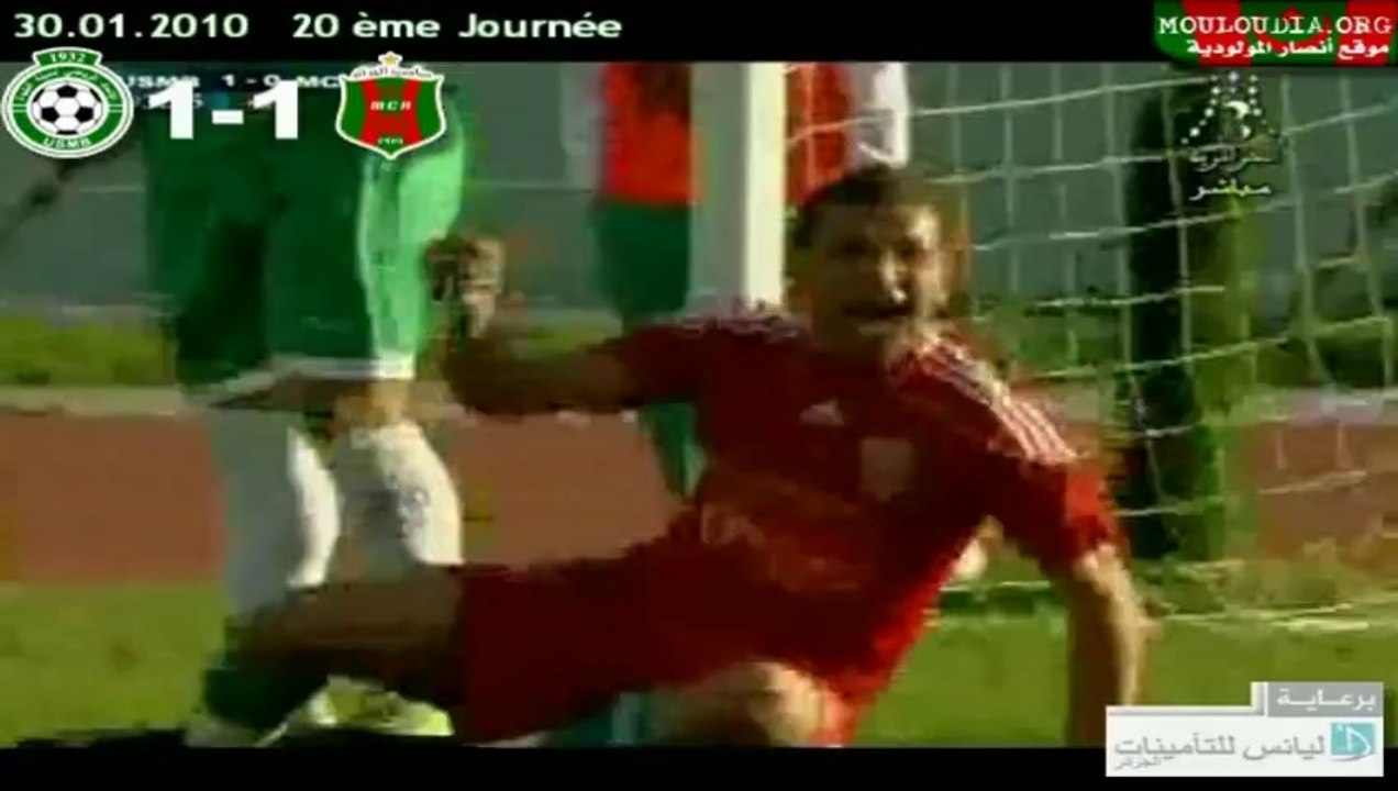 Résumé du Match: USMB 1-1 MCA