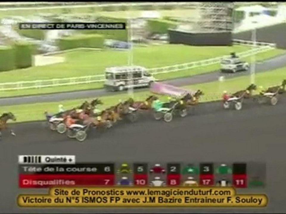 vidéo  Quinté à Vincennes 30 janvier 2010 PRIX DU LUXEMBOURG