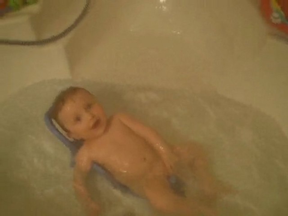 Adriano prend son bain