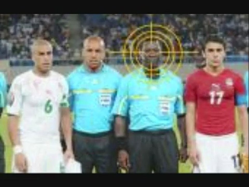 URGENT L ARBITRE Coffi Codjia ALGERIE VS EGYPTE CAN 2010