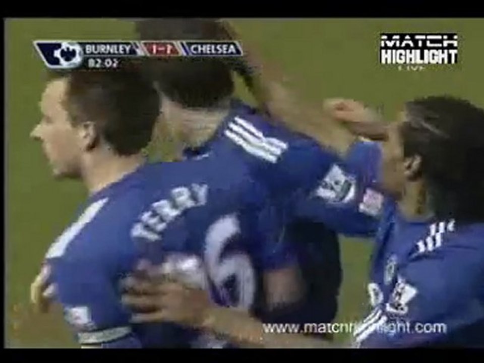 Chelsea 2 - Burnley 1