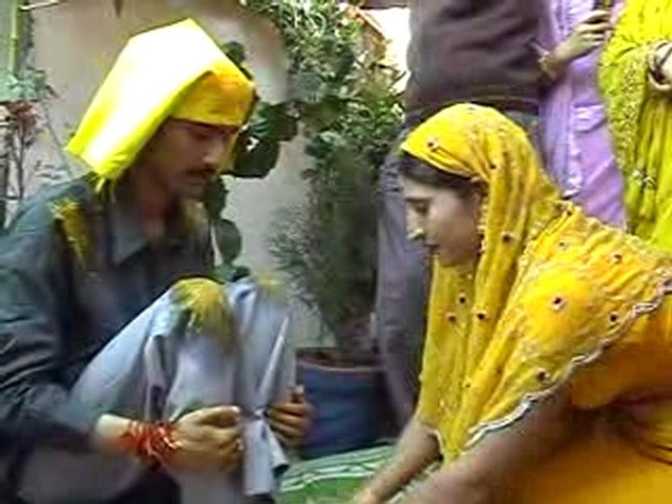 Indian Wedding : Pithi ceremony