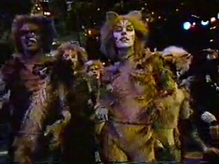 BETTY BUCKLEY AND THE ORIGINAL BROADWAY CAST OF "CATS"
