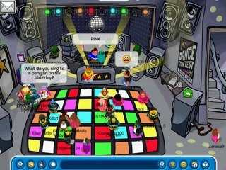 Cool Disco at Night Club on ClubPenguin!