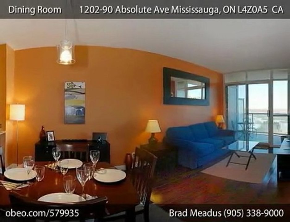 1202 - 90 Absolute Ave, Mississauga, Ontario