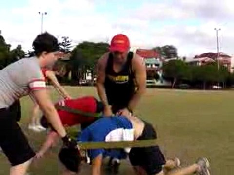 Bootcamps Brisbane - Reverse Tiger Crawls
