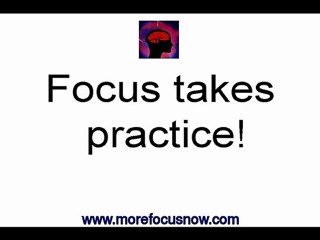Get More Focus and Stop Going Crazy!