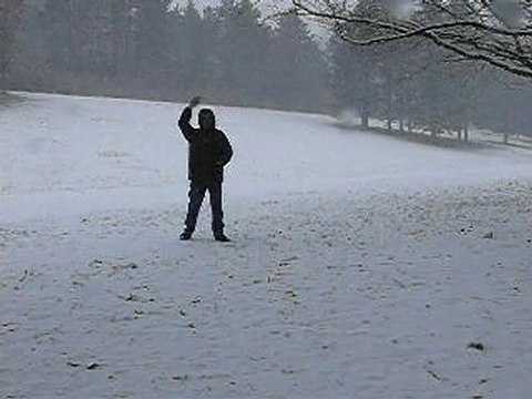 Neige Dijon Combe à la serpents 30-01-2010
