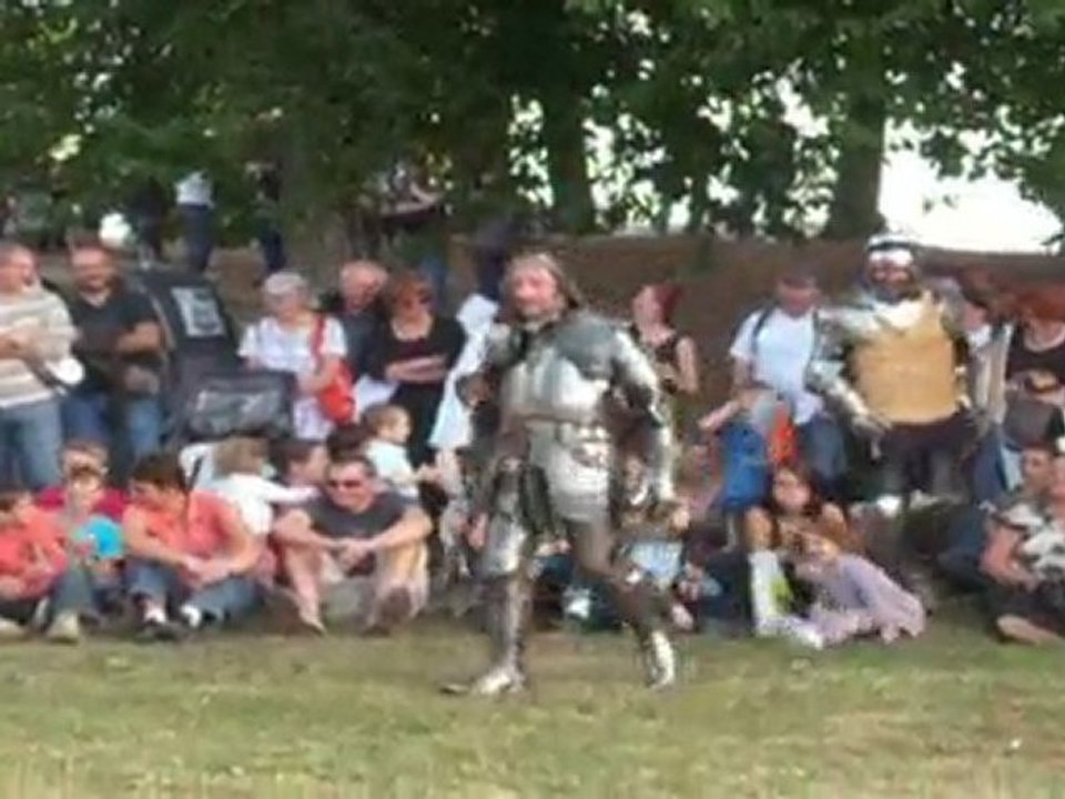 faydits de champagne chateau thierry 2009 combat medieval