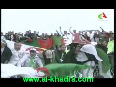 Algérie:(Les verts arrivent a alger)