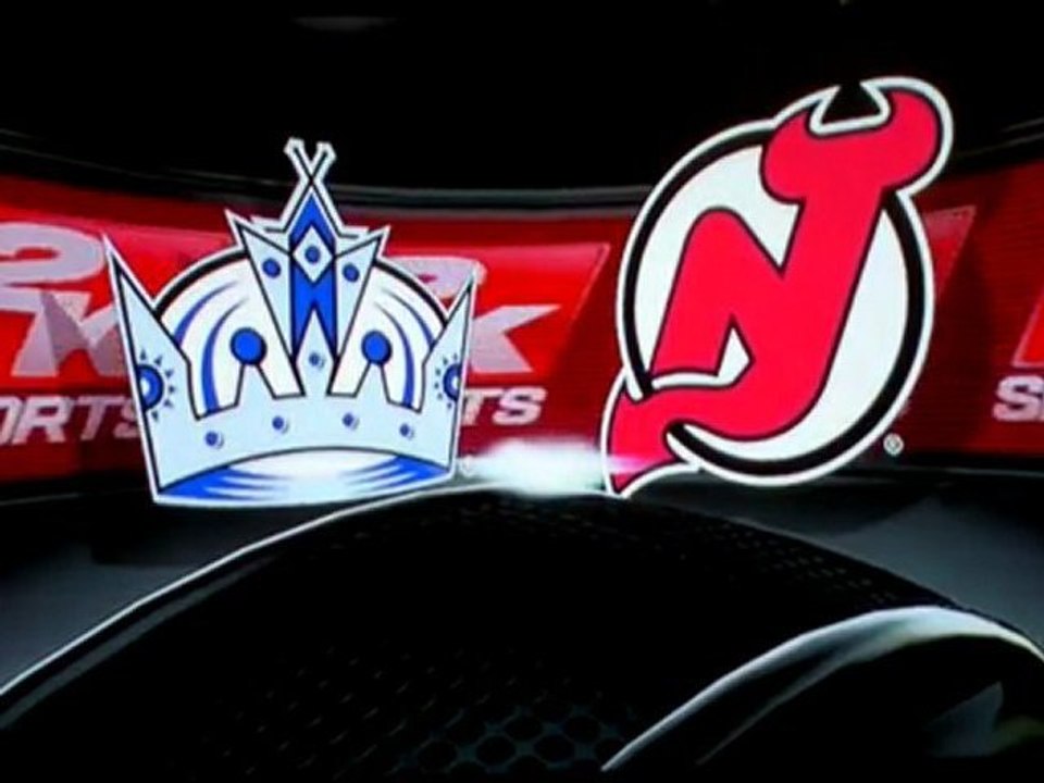 Devils vs Kings nhl 2k10