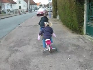 Axel et alyssa en vélo