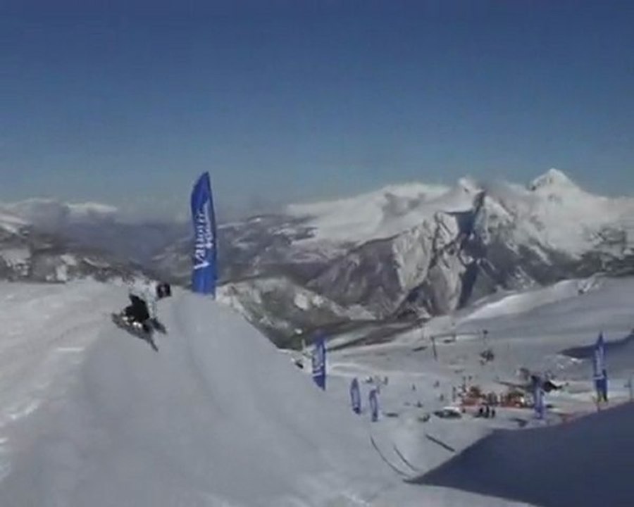 Valloire - Snowboard - Coupe de France de Half-Pipe 2010