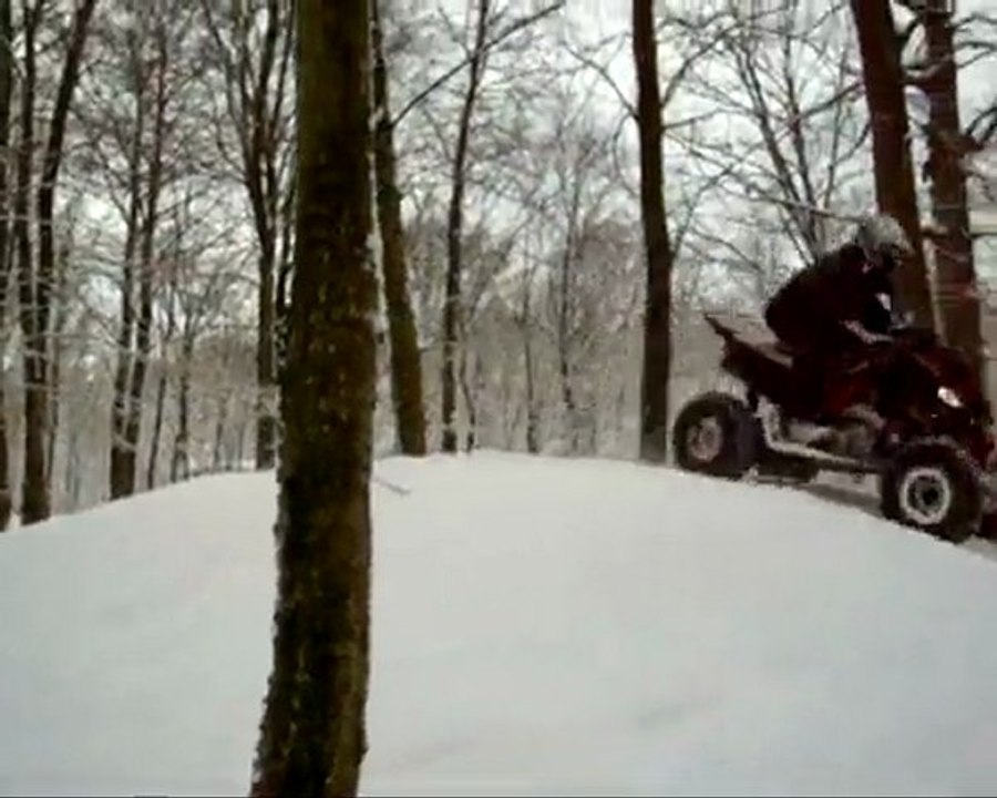 Quadeurs du 57 --> sortie in the snow 31-01-2010