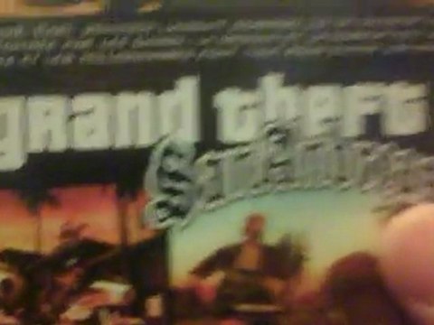 Presentation Jaquette GTA San Andreas