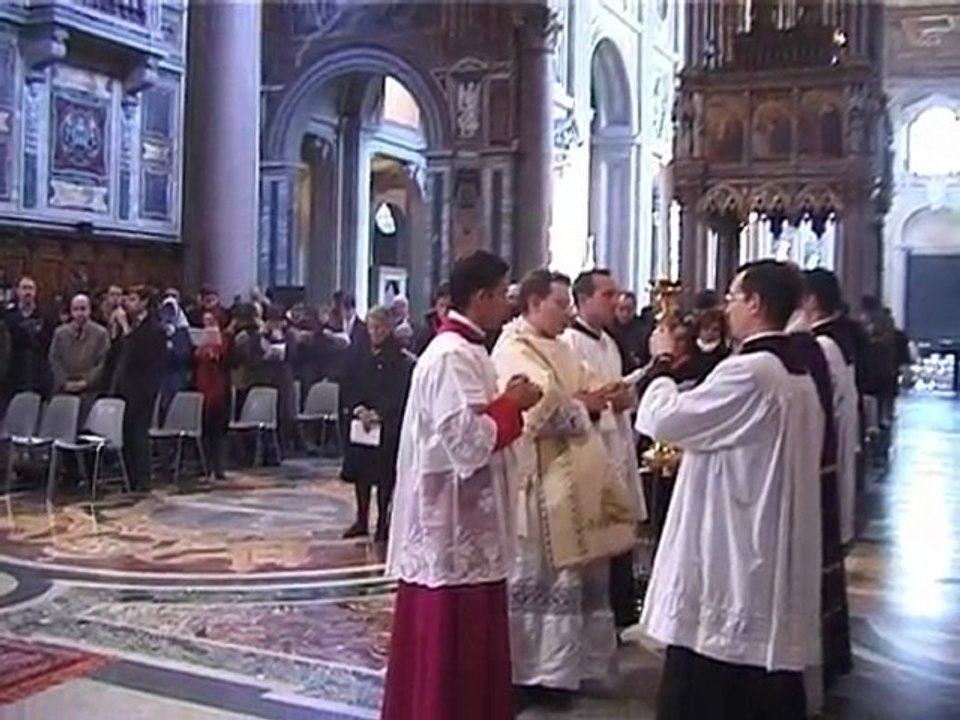 Institut du Bon Pasteur - Ordinations diaconales Rome 2008
