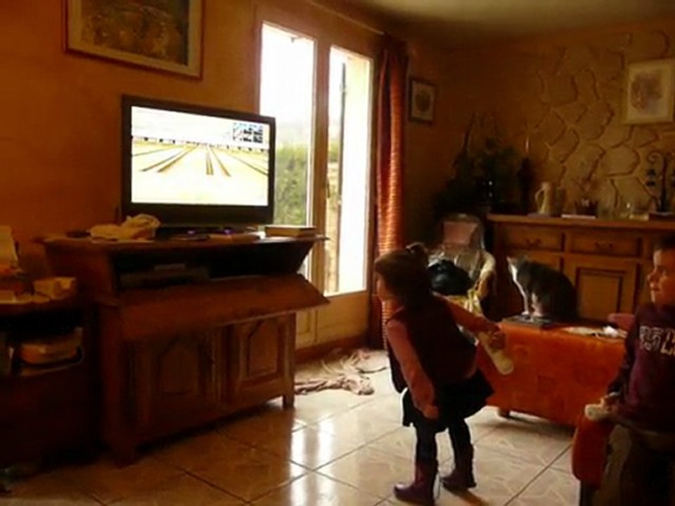 Elise et Axel Wii Mamie Sylvia