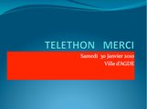 AGDE - 2010 - Telethon Merci Agde