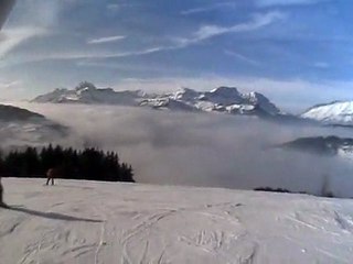 réunion des forumeurs puis descente de la bleue Thuile