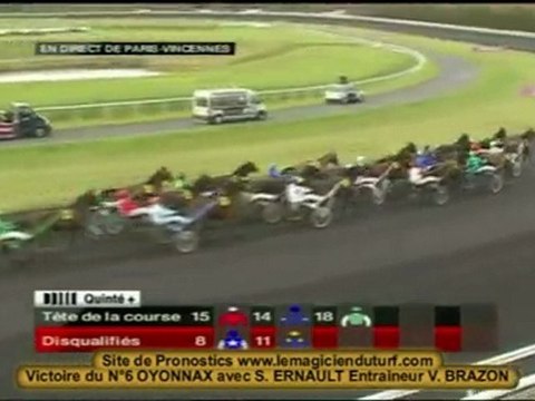 vidéo Quinté à Vincennes 31 janvier 2010 PRIX D'AMERIQUE