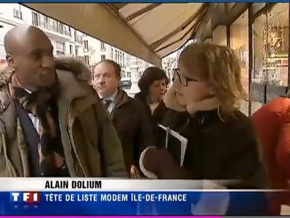 Alain Dolium et la diversité au Journal de TF1