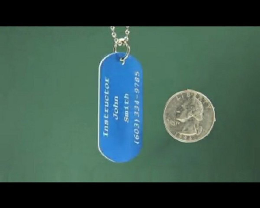 Dog Tag blue    www.yourdogtags.com