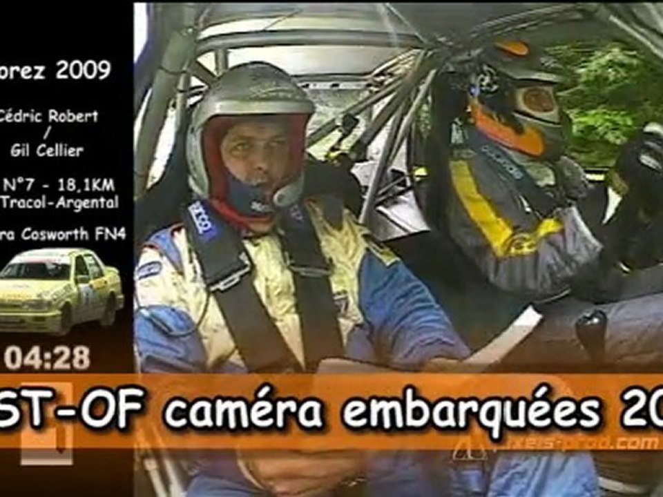 rallye best-of camera embarquée 2009 pixels-prod video42