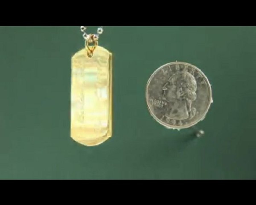 Dog Tag gold 3d  www.yourdogtags.com