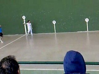 Frontenis preolimpico 1ª partida honor Molareño Concepción