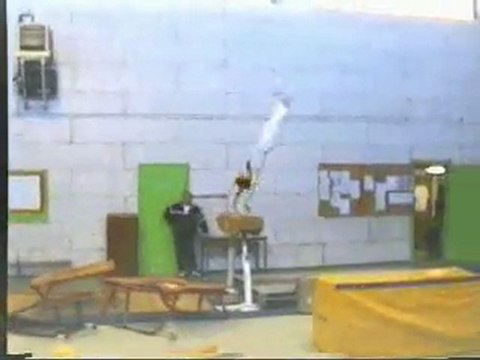 Le saut par renversement en gymnastique artistique