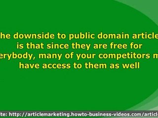 Get Articles Working for YOUR Business, Today.