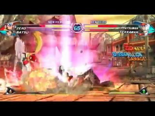 Tatsunoko vs Capcom Ultimate All-Stars characters Zero & Joe