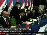 Acuerdo entre petroleras de Rusia y Noruega