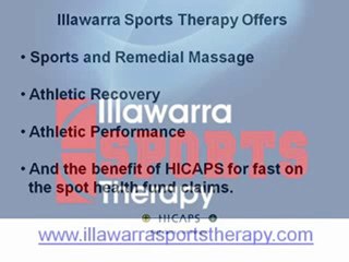 Sports Massage Wollongong Massage Therapist