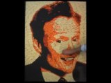 Conan O'Brien Cheetos Portrait