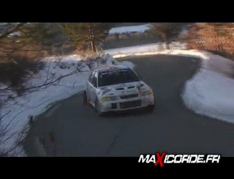 Extrait Rallye Neige des Hautes Alpes 2010