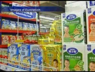prduits laitiers contaminés en chine