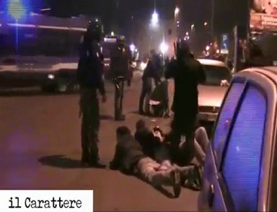 Roma - Lazio (06.12.2009) hooligan ultras