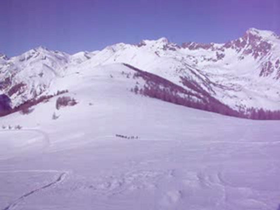 Mt CHAJOL (2293m) sortie du CAF NICE MERCANTOUR 31/01/2010